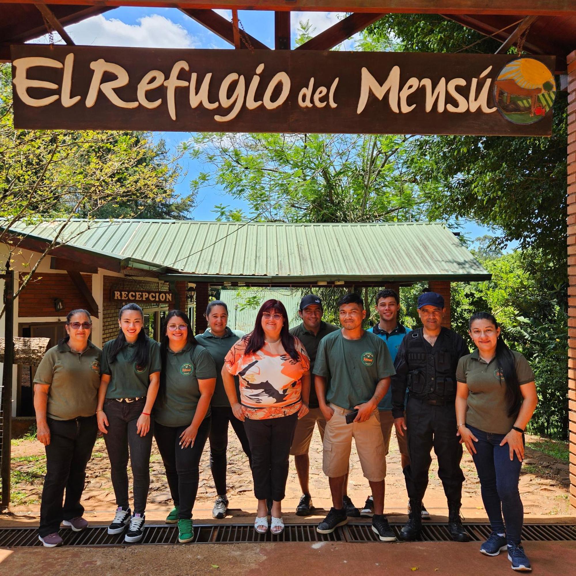 Cabanas El Refugio Del Mensu Puerto Iguazú Kültér fotó